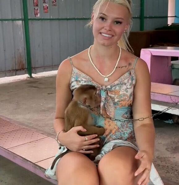 Young TikToker Tells Tearful Confession About Sickening Monkey Show In Thailand