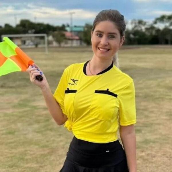OnlyFans Star Studying To Become Soccer Lineswoman